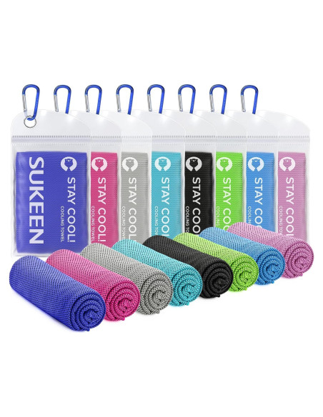 Toalla Enfriadora Sukeen 101.6x30.5 cm Microfibra Deportiva Toalla Enfriadora Sukeen 101.6x30.5 cm Microfibra Deportiva