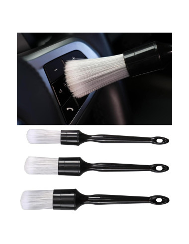Kit de Cepillos de Detalle para Auto Birbenben ProGrip