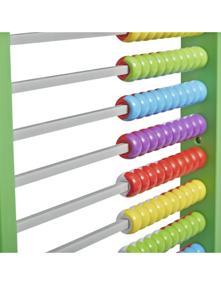 Ábaco Doble Cara Hand2Mind para Matemáticas - 100 Cuentas Ábaco Doble Cara Hand2Mind para Matemáticas - 100 Cuentas