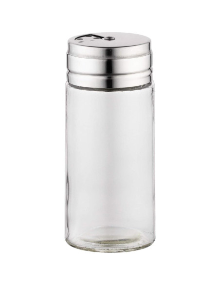 Tarro de Especias de Vidrio Fox Run 5167 con Tapa de Acero Inoxidable 180ml Tarro de Especias de Vidrio Fox Run 5167 con Tapa de Acero Inoxidable 180ml