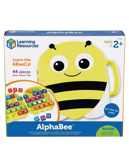 Conjunto de Aprendizaje AlphaBee Learning Resources - Letras, Números y Formas Conjunto de Aprendizaje AlphaBee Learning Resources - Letras, Números y Formas