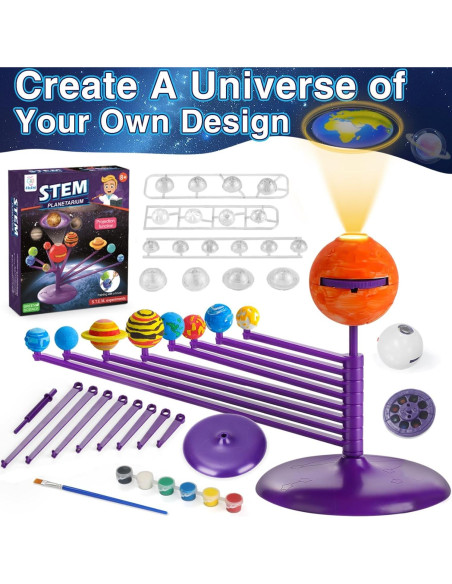 Kit Modelo Sistema Solar Baoyin - Juguete Educativo STEM 8+ Kit Modelo Sistema Solar Baoyin - Juguete Educativo STEM 8+