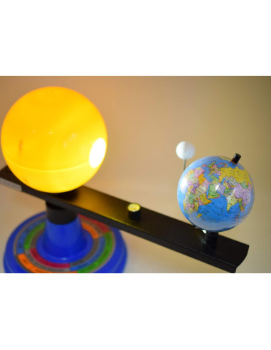 Modelo Orbital EISCO Sol, Tierra y Luna 31.1 cm - Luz Solar