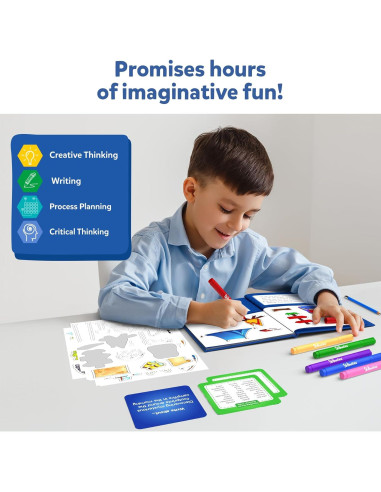 Kit de Arte de Cuentos Skillmatics - Manualidades y Escritura 5-10 Años