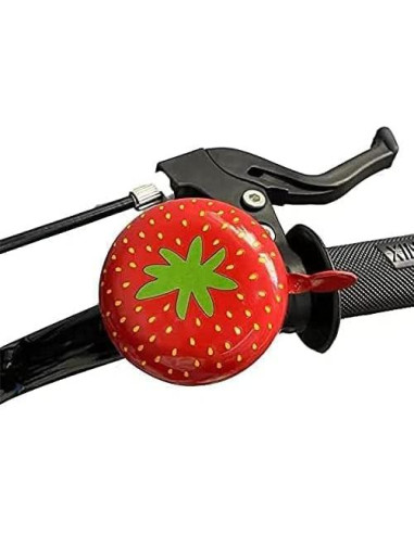 Campana de Bicicleta YihuiKo Fresa Ajustable para Niños