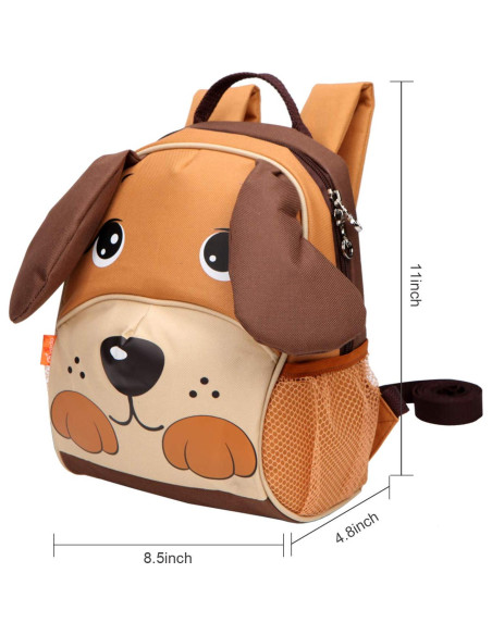 Mochila Aislada Yodo para Niños con Arnés y Etiqueta - Perro Mochila Aislada Yodo para Niños con Arnés y Etiqueta - Perro