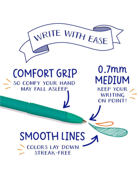 Bolígrafos de Gel Lavables Crayola Take Note 14 Colores Bolígrafos de Gel Lavables Crayola Take Note 14 Colores