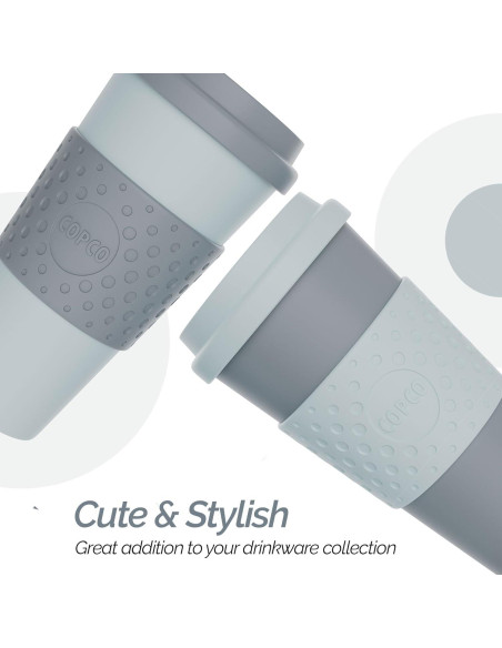 Set de 2 Tazas de Viaje Copco Acadia 0.47L Doble Pared Set de 2 Tazas de Viaje Copco Acadia 0.47L Doble Pared