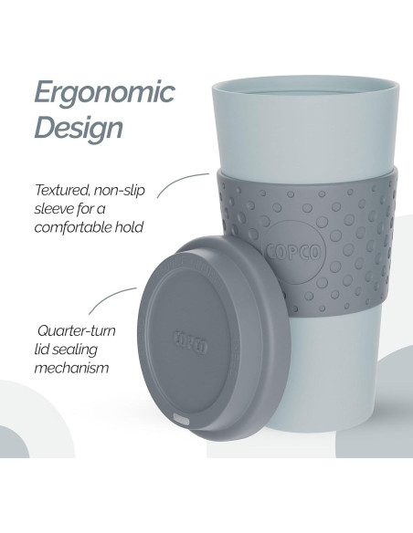 Set de 2 Tazas de Viaje Copco Acadia 0.47L Doble Pared Set de 2 Tazas de Viaje Copco Acadia 0.47L Doble Pared