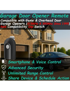 Control Remoto Inteligente WiFi Datonten para Garaje 1PACK 2