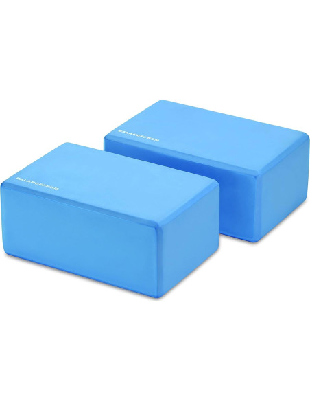 Juego de 2 Bloques de Yoga Fitvids GoYoga 22.86x15.24x10.16 cm Juego de 2 Bloques de Yoga Fitvids GoYoga 22.86x15.24x10.16 cm