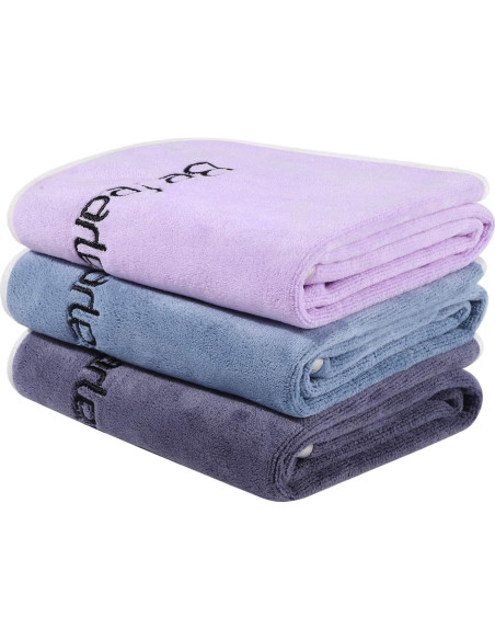Conjunto de 3 Toallas de Gimnasio BOBOR Microfibra 35x74 cm Conjunto de 3 Toallas de Gimnasio BOBOR Microfibra 35x74 cm
