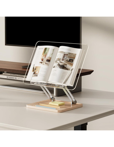 Soporte de Libro Acrílico Ajustable UPERGO BG-4B 1.4kg Soporte de Libro Acrílico Ajustable UPERGO BG-4B 1.4kg