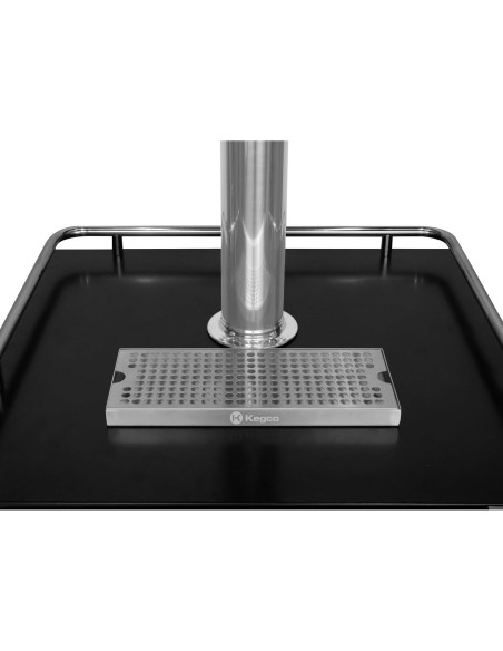 Bandeja de Goteo Kegco DP-125 Acero Inoxidable 30.48 cm Bandeja de Goteo Kegco DP-125 Acero Inoxidable 30.48 cm