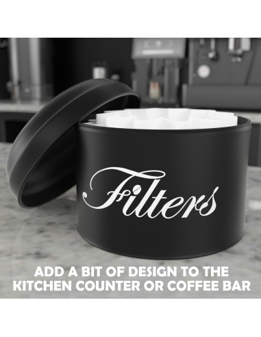 Soporte para Filtros de Café CORTNK Negro Redondo 15.7 cm