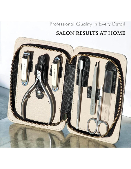 Juego de Manicura y Pedicura 7 en 1 Beauty Power - Acero Inoxidable Juego de Manicura y Pedicura 7 en 1 Beauty Power - Acero Inoxidable