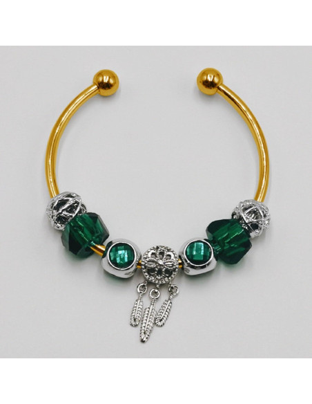 Pulsera Ajustable MIAO JIN 12 Piezas DIY Joyería Oro Pulsera Ajustable MIAO JIN 12 Piezas DIY Joyería Oro