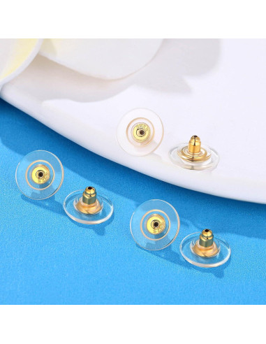 Resortes para Pendientes Moconar Plata Esterlina 925 Dorado