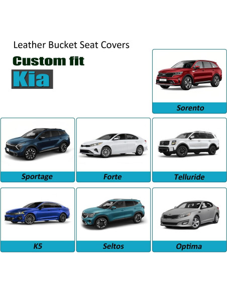 Funda de Asiento Delantero GIANT PANDA Beige para Kia (2-Pack) Funda de Asiento Delantero GIANT PANDA Beige para Kia (2-Pack)