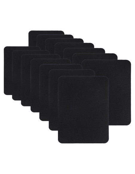 Parches de Planchar Augshy 29 Piezas 12.4 x 9.4 cm Negro Parches de Planchar Augshy 29 Piezas 12.4 x 9.4 cm Negro