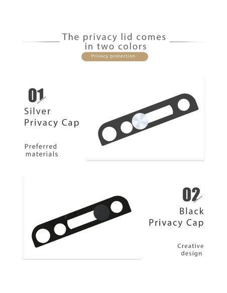 Cubierta de Cámara Frontal EYSOFT para iPhone - Protección Privacidad Cubierta de Cámara Frontal EYSOFT para iPhone - Protección Privacidad