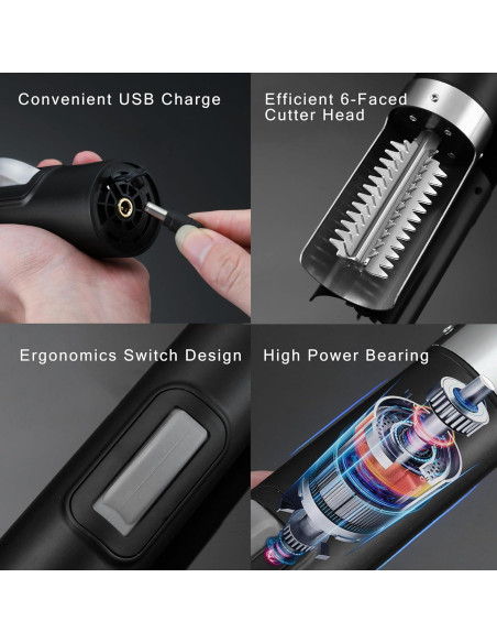 Escalador de Pescado Eléctrico YiDeyuLL 5500 RPM Inalámbrico Escalador de Pescado Eléctrico YiDeyuLL 5500 RPM Inalámbrico