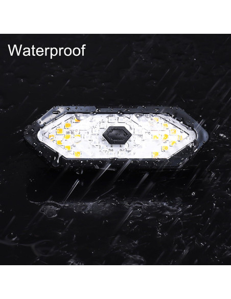 Luz Trasera de Bicicleta JHMUERN con Control Remoto y Bocina Luz Trasera de Bicicleta JHMUERN con Control Remoto y Bocina