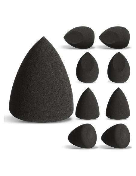 Juego de 8 Esponjas de Maquillaje Pimoys - Suaves y Multicolor Juego de 8 Esponjas de Maquillaje Pimoys - Suaves y Multicolor