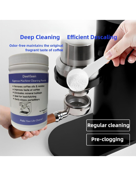 Polvo de limpieza para máquina de café espresso DeeKleen 680g Polvo de limpieza para máquina de café espresso DeeKleen 680g