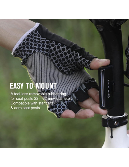 Luz Trasera de Bicicleta OLIGHT Seemee 30 30 Lúmenes Recargable Luz Trasera de Bicicleta OLIGHT Seemee 30 30 Lúmenes Recargable