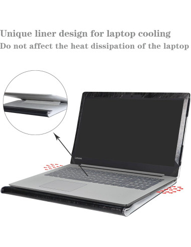 Funda Protectora Alapmk para Lenovo Ideapad 15.6" Negro