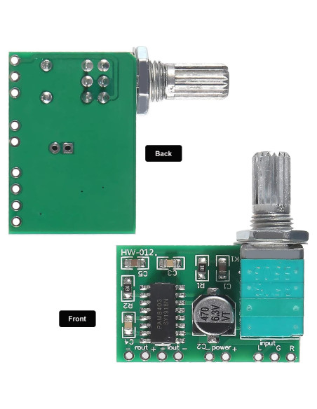 10PCS Amplificador de Audio Digital Diitao PAM8403 3W+3W 10PCS Amplificador de Audio Digital Diitao PAM8403 3W+3W