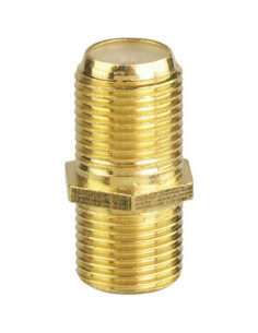 Conector Coaxial VCE F Hembra a Hembra - Paquete de 2 2