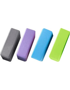 Bloques de Yoga Chilsoby EVA 4 Pcs Antideslizantes 7.62x15.24 cm 2
