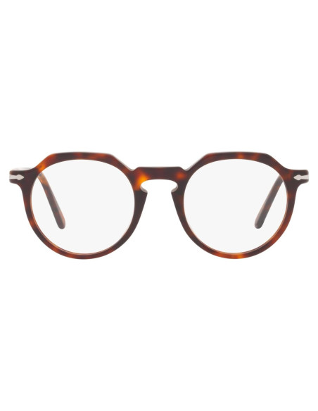 Gafas de Prescripción Redondas Persol PO3281V Habana 48mm Gafas de Prescripción Redondas Persol PO3281V Habana 48mm