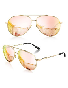 Gafas de Sol LUENX Aviador Unisex Polarizadas UV400 60mm