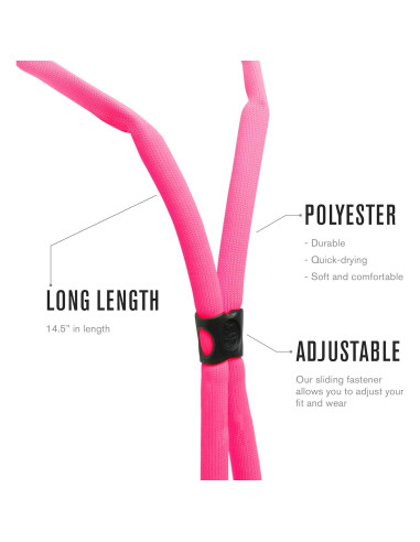 Retentor Flotante Chums para Gafas Unisex - Negro