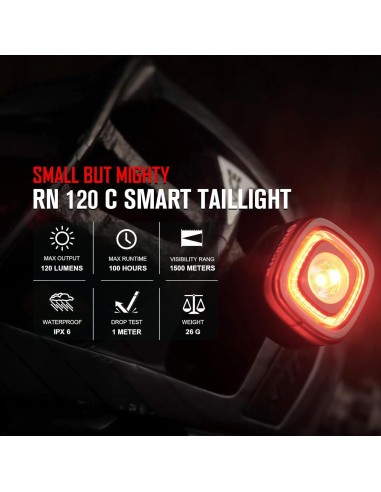 Luz Trasera para Bicicleta OLIGHT RN 120 C 120 Lúmenes IPX6