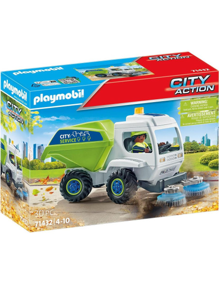 PLAYMOBIL Barrendero 71432 - Juguete de Limpieza para Niños PLAYMOBIL Barrendero 71432 - Juguete de Limpieza para Niños