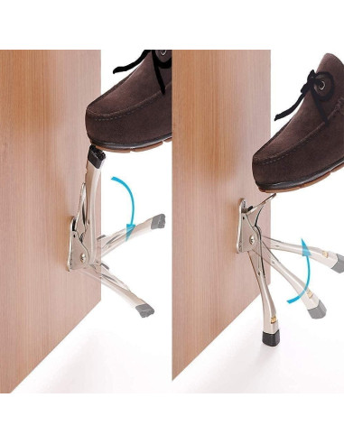 Tope de Puerta Gotega 10.16 cm Ajustable 2 Paquetes Bronce
