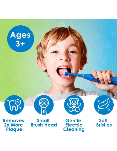 Cepillo de Dientes Eléctrico Brusheez Buddy Bear 3+ con Temporizador Cepillo de Dientes Eléctrico Brusheez Buddy Bear 3+ con Temporizador