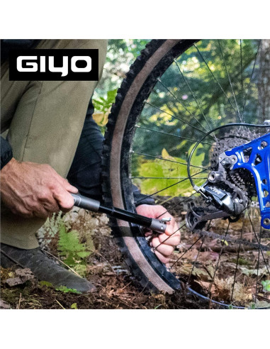 Bomba de Bicicleta GIYO GM-43LT Mini Portátil 80 PSI