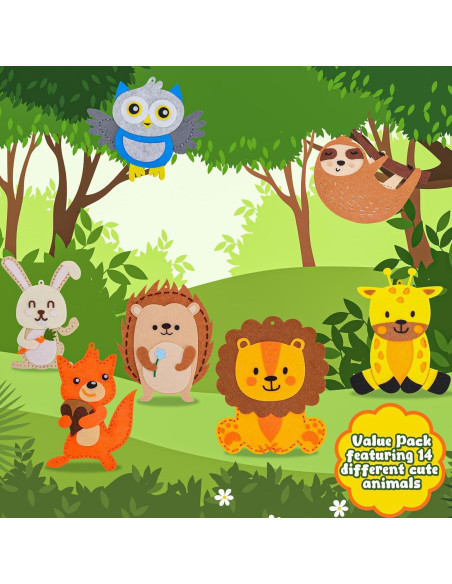 Kit de Costura de Animales Garma 14 en 1 para Niños Kit de Costura de Animales Garma 14 en 1 para Niños