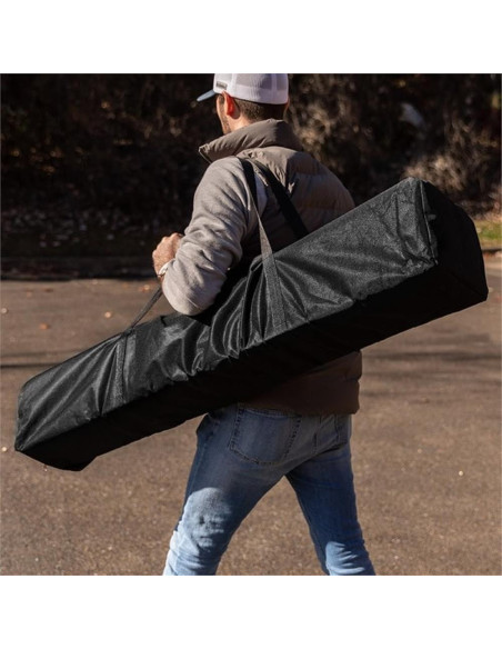 Carpa Plegable Flash Furniture 8x8 Blanca Resistente al Agua Carpa Plegable Flash Furniture 8x8 Blanca Resistente al Agua