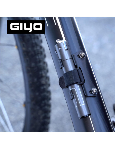 Bomba de Bicicleta GIYO GM04 - Válvula Presta, 120 PSI, Ligera Bomba de Bicicleta GIYO GM04 - Válvula Presta, 120 PSI, Ligera