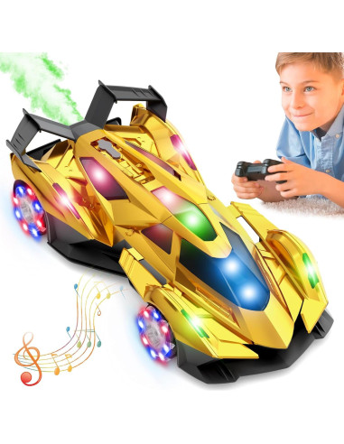 Coche de Control Remoto SASBSC Lambo 1:12 Dorado 360