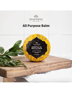 Bálsamo Sanador Natural Svasthya 56.7g - Hidratante Piel 2