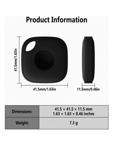 Funda de Silicona Geiomoo para Tile Mate 2024 - Protección Total