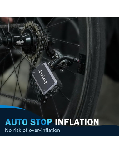 Mini bomba eléctrica de bicicleta dwndpump DP5 PRO 120 PSI