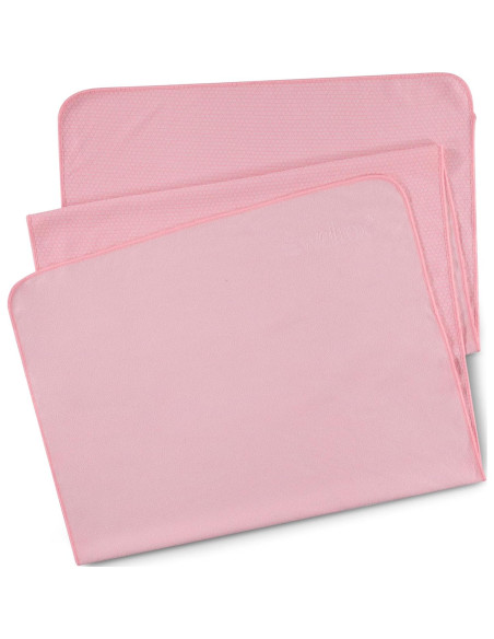 Toalla de Mat de Yoga Antideslizante Wellrox 187x66 cm Rosa Toalla de Mat de Yoga Antideslizante Wellrox 187x66 cm Rosa